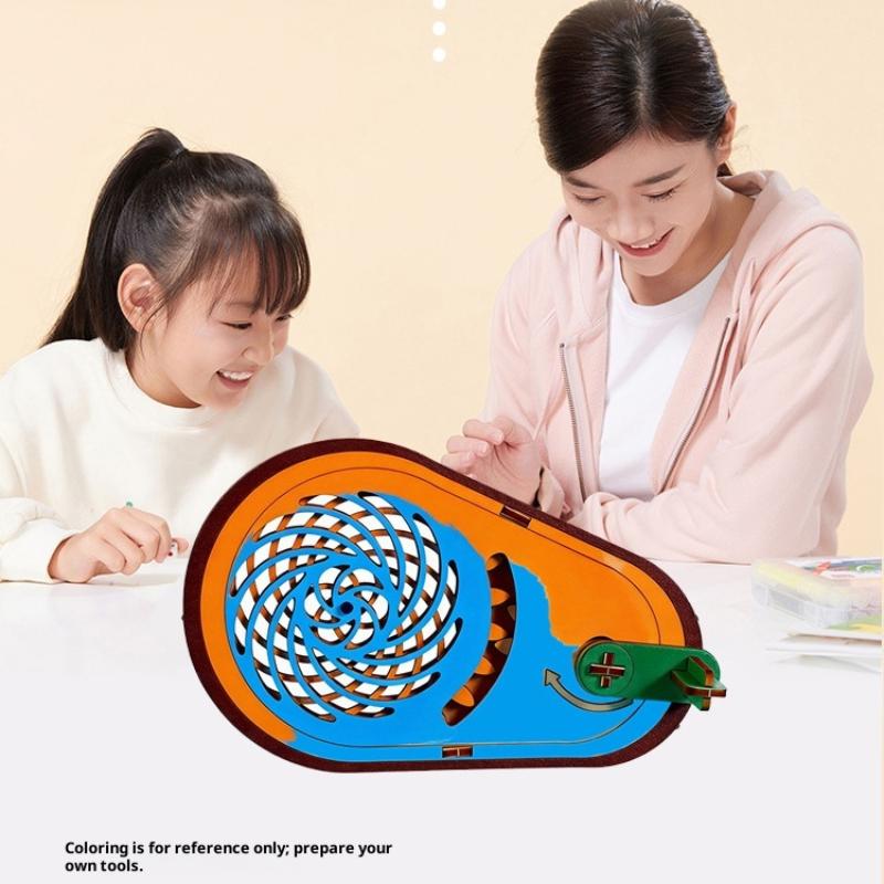 Science Toys - Креативный набор для STEM-образования: деревянный спиннер