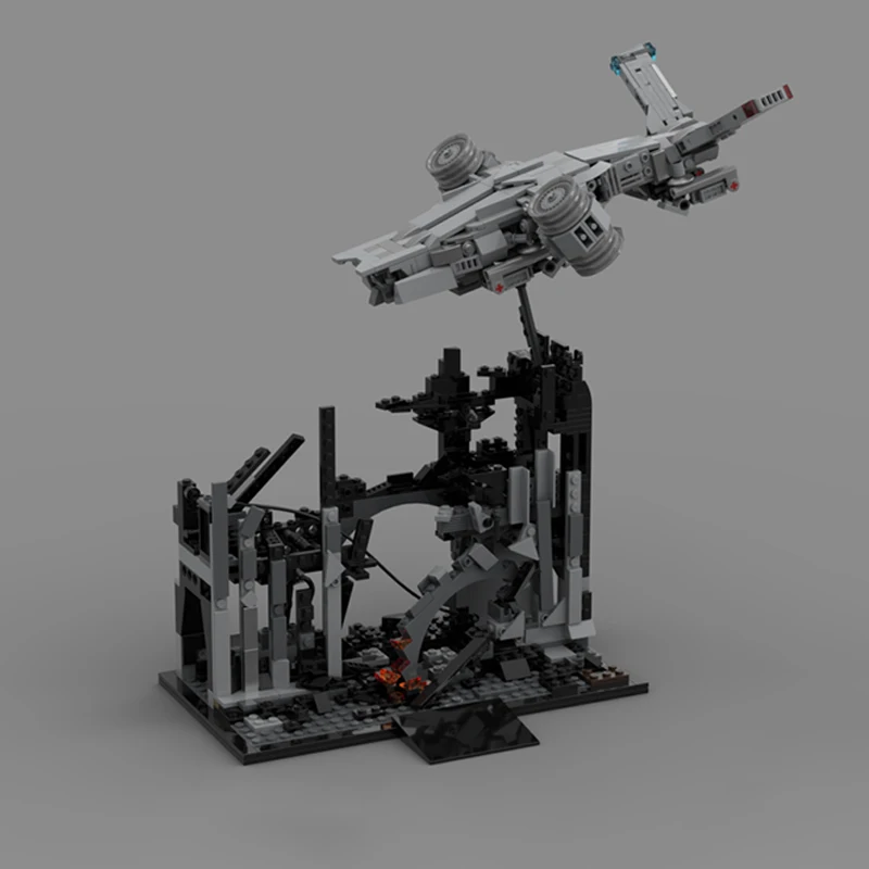 Science Hunter - Набор из 814 деталей MOC: научно-фантастический