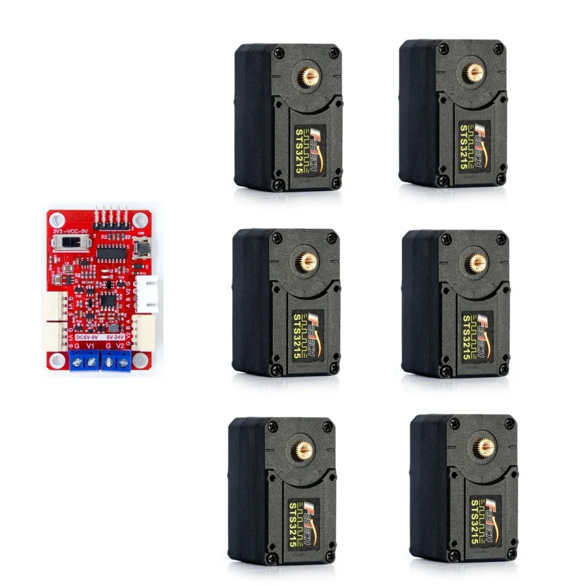 Robot Arm Motor - Сервопривод Feetech STS3215 19KG 7.4V с