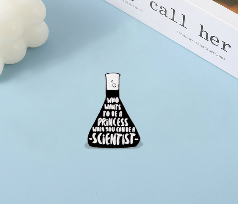 Science Buddies - Эмалированная брошь для сумок, одежды, аксессуаров