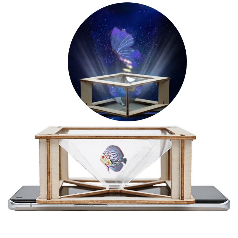 Science Project Diy - Набор для самостоятельной сборки 3D-голографического проектора