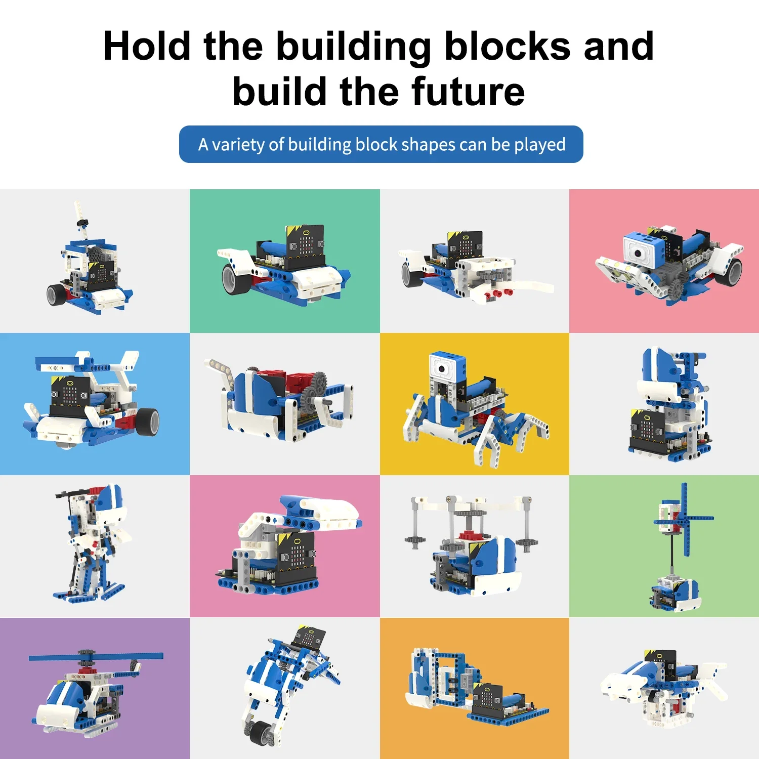 BBC Microbit V2 Building Block – обзор и цена Science Robotics