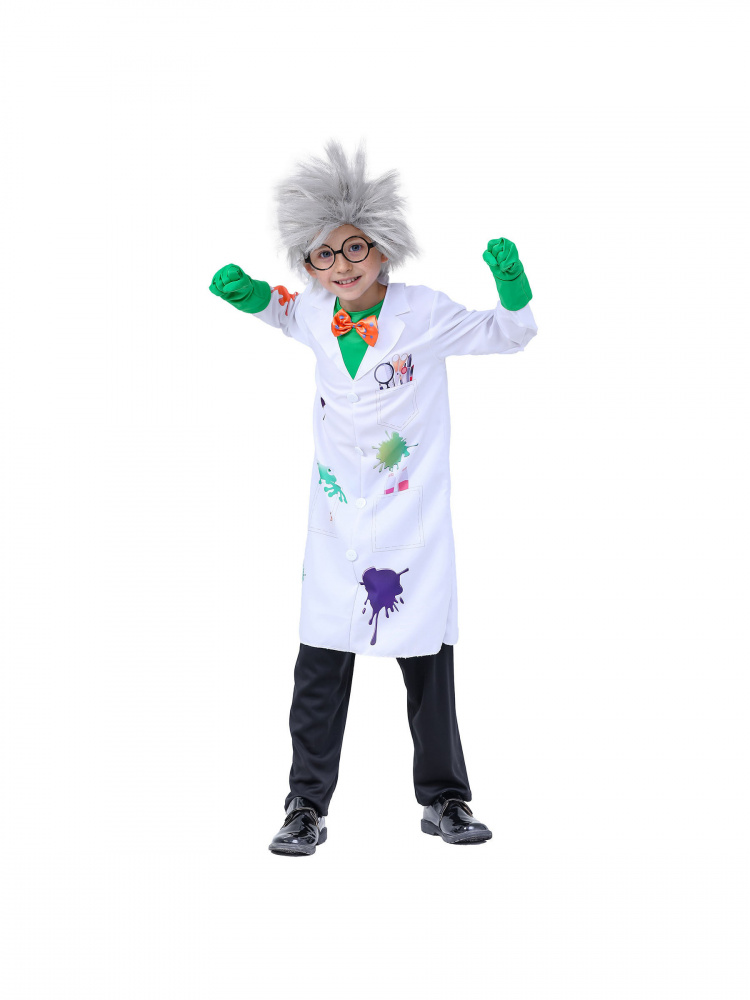 Костюм безумного ученого на Хэ – обзор и цена Science Nursery
