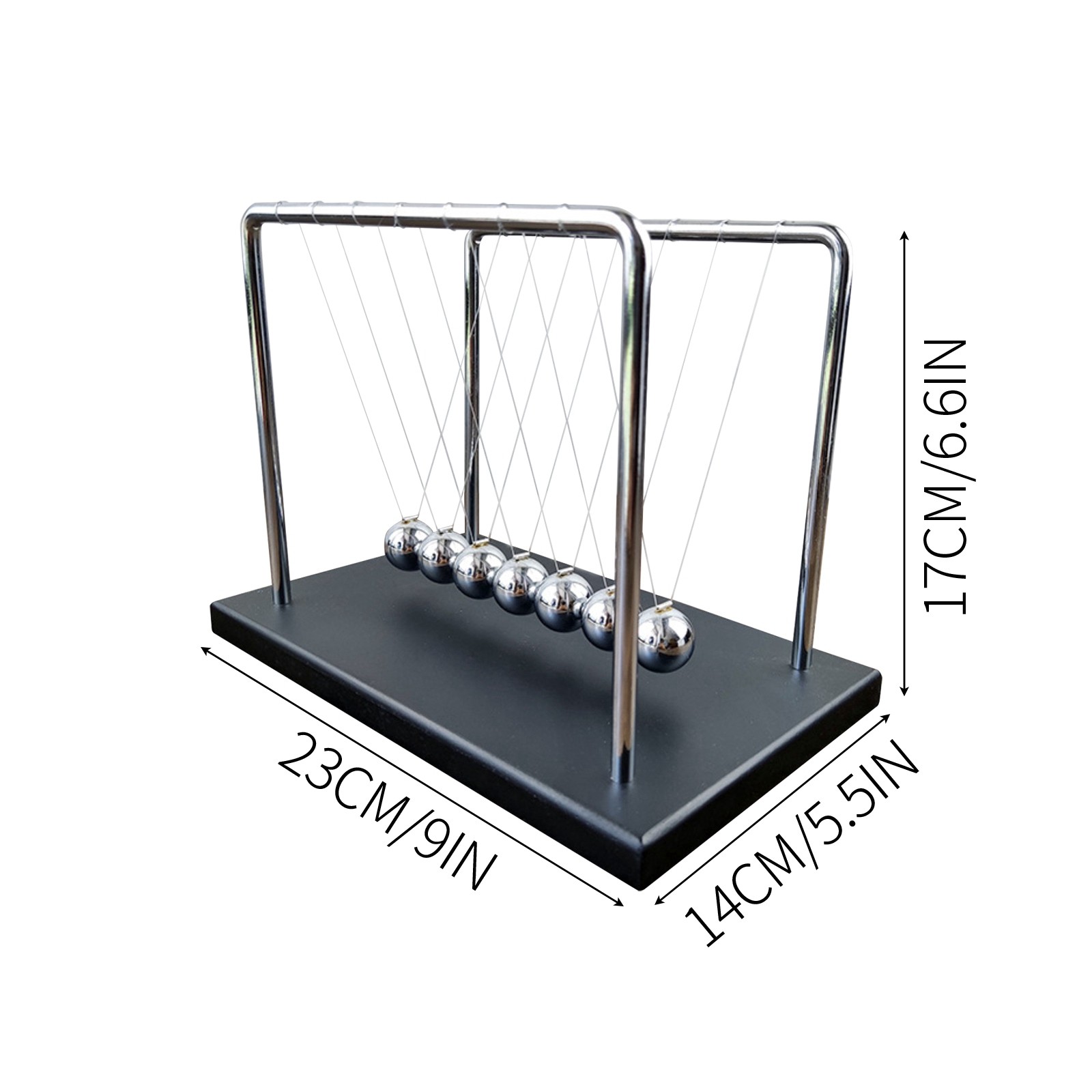 7 шариков, кривая механика, ма – обзор и цена Newton Cradle Large