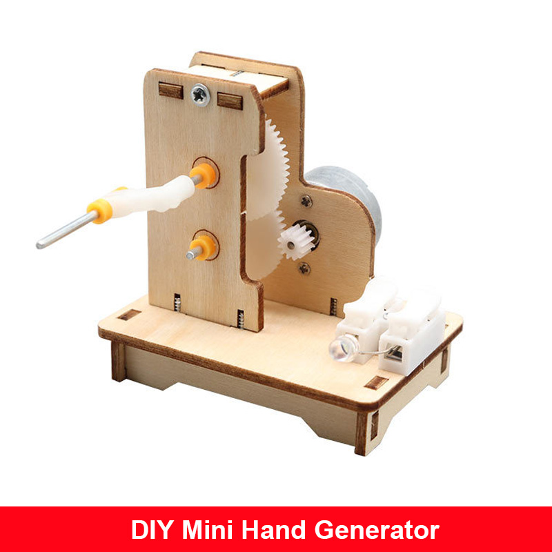 Мини-ручной генератор «сделай  – обзор и цена Science Project Diy