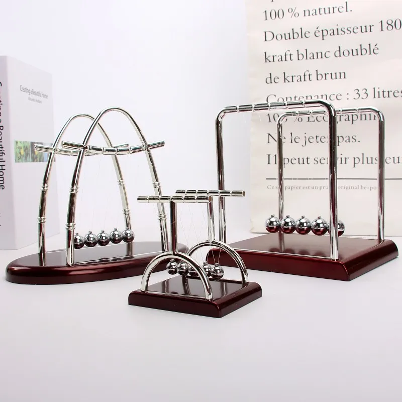 Колыбель Ньютона: стальные шар – обзор и цена Newton Cradle Large