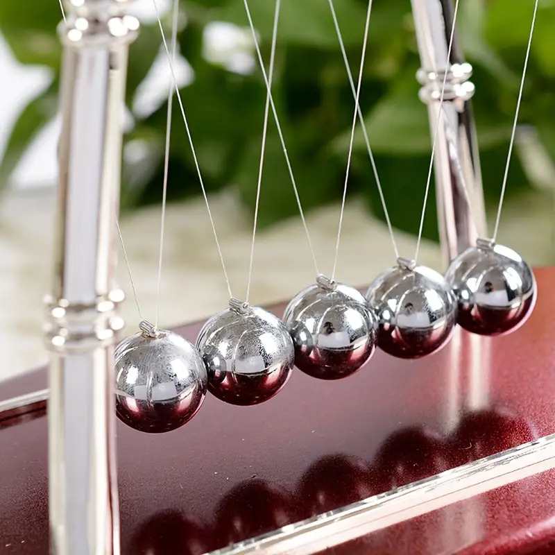 Колыбель Ньютона: стальные шар – обзор и цена Newton Cradle Large