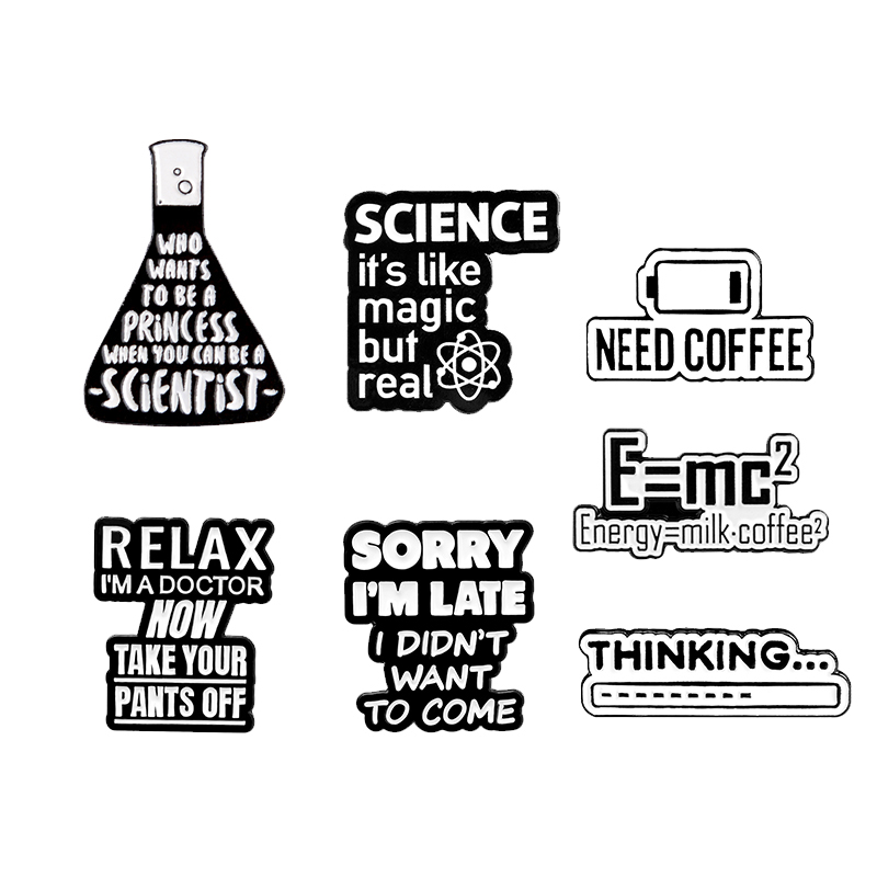 Эмалированная булавка «Час коф – обзор и цена Science Buddies