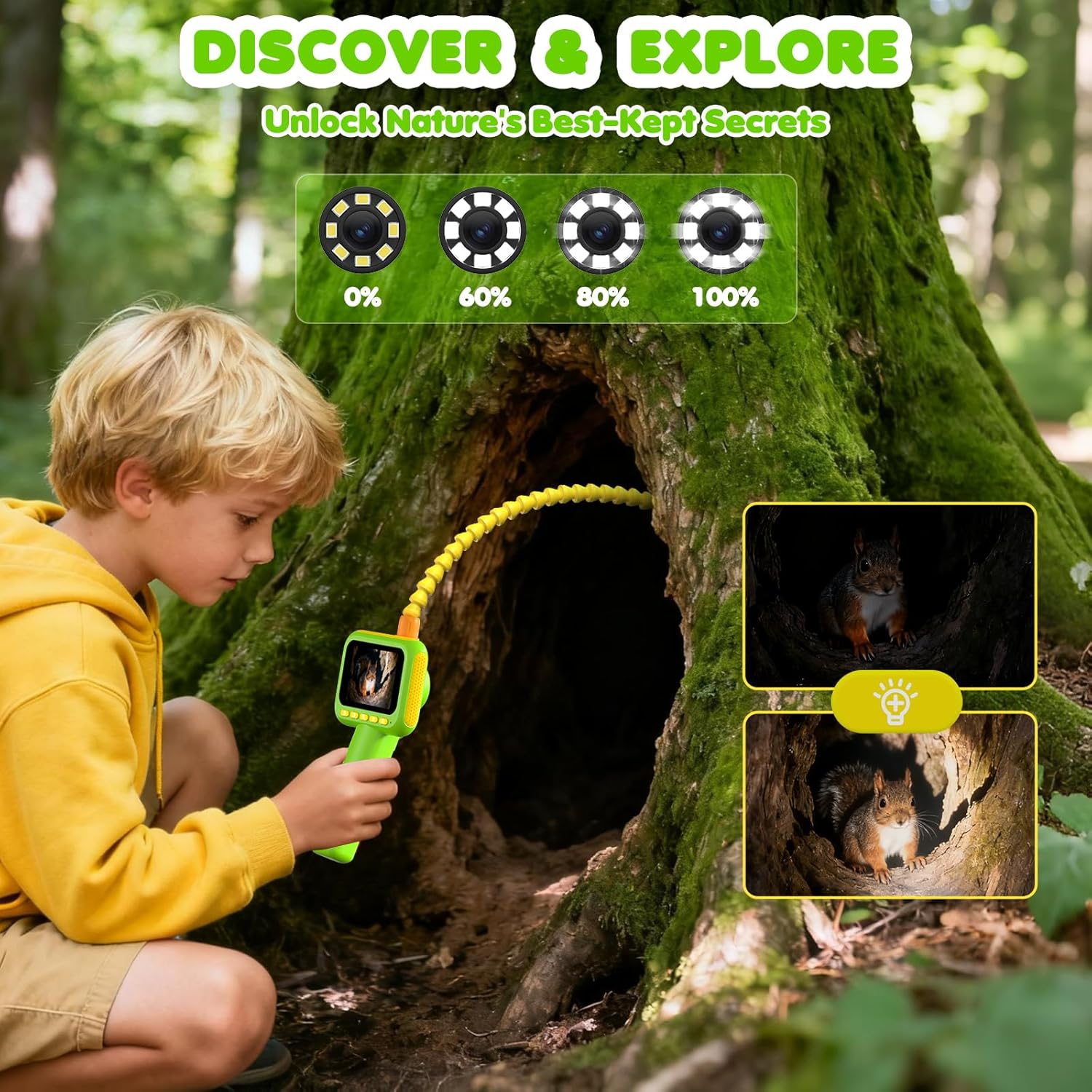 Эндоскоп для детей, бороскоп-к – обзор и цена Science Toys